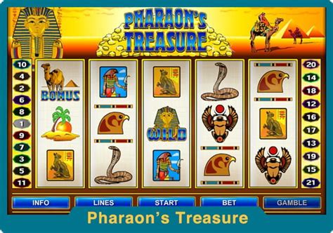 ᐈ Игровой Автомат Pharaons Treasure  Играть Онлайн Бесплатно Mega Jack™